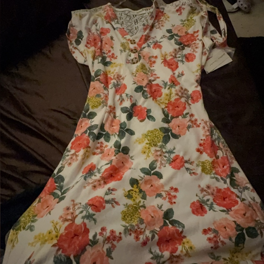 Floral Print Women's Dress